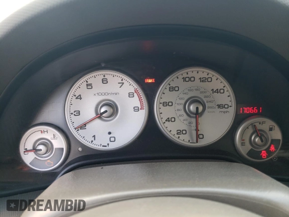 2003 Acura RSX Type S with VIN JH4DC53083C017230, listed as a Copart auction lot 74597124 with 170,661 mi miles and Salvage Title. Bid and sale history available at carsss.com. Image 9.