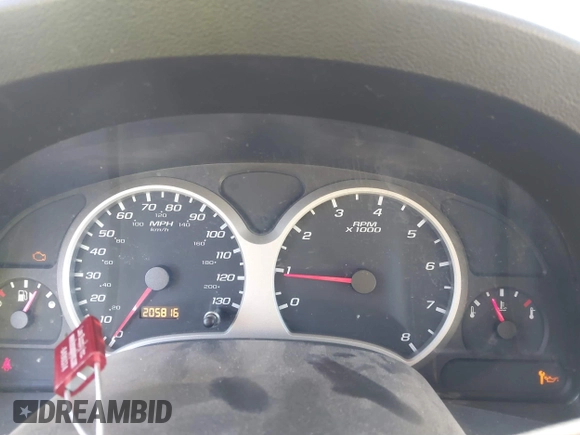 2005 Chevrolet Equinox LT with VIN 2CNDL63F256124647, listed as a IAAI auction lot 41670469 with 205,816 mi miles. Bid and sale history available at carsss.com. Image 7.