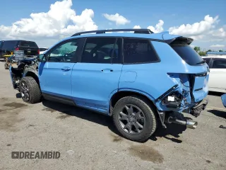 2024 Honda Passport TrailSport with VIN 5FNYF8H6XRB008887, listed as a Copart auction lot 56311425 with 18,627 mi miles and Salvage title. Bid and sale history available at DreamBid. Image 2.