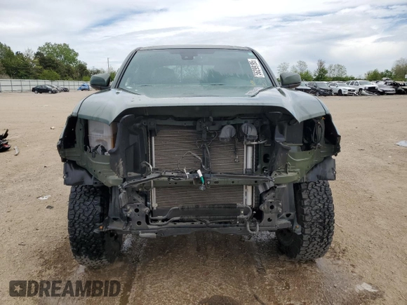 2022 Toyota Tacoma SR with VIN 3TMCZ5AN3NM511541, listed as a Copart auction lot 56299195 with 33,427 mi miles and Salvage title. Bid and sale history available at DreamBid. Image 5.