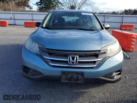 2014 Honda CR-V LX with VIN 2HKRM4H34EH633127, listed as a Copart auction lot 84231954 with 127,518 mi miles and Salvage Title. Bid and sale history available at carsss.com. Image 5.