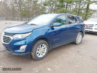 2021 Chevrolet Equinox LT with VIN 3GNAXUEV5ML363695, listed as a IAAI auction lot 41804393 with 71,508 mi miles. Bid and sale history available at carsss.com. Image 2.
