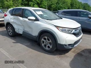 2018 Honda CR-V EX-L z VIN 2HKRW2H86JH682270, wystawiony jako IAAI lot #42182149 z przebiegiem 72 680 mil mil oraz . Historia ofert i sprzedaży dostępna na DreamBid. Obrazek 1.