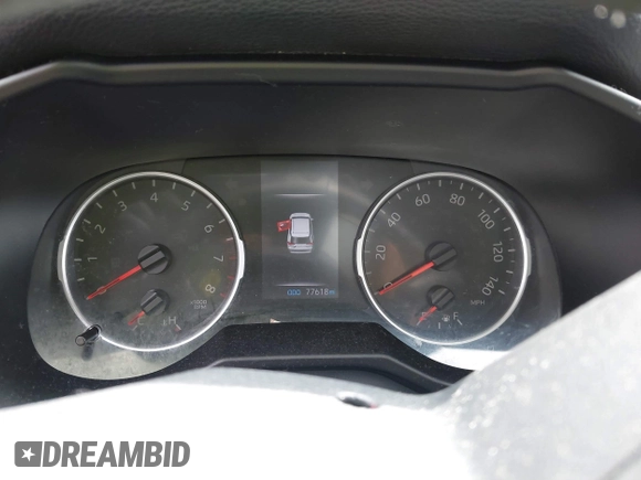 2020 Toyota RAV4 XLE with VIN 2T3W1RFV4LC040257, listed as a IAAI auction lot 42448299 with 77,618 mi miles and . Bid and sale history available at DreamBid. Image 7.