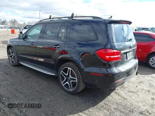 2019 Mercedes-Benz GLS 550 with VIN 4JGDF7DEXKB206377, listed as a IAAI auction lot 41263503 with 83,842 mi miles and . Bid and sale history available at DreamBid. Image 3.