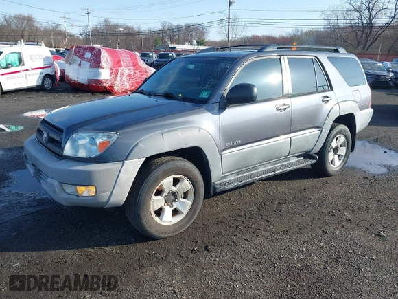 2003 Toyota 4Runner SR5 with VIN JTEBU14R630005392, listed as a IAAI auction lot 41933812 with 174,556 mi miles and . Bid and sale history available at DreamBid. Image 2.