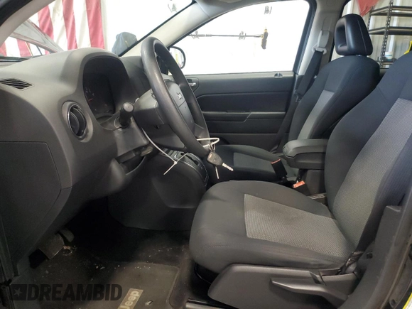 2009 Jeep Compass North with VIN 1J4FT47BX9D196562, listed as a Copart auction lot 54044015 with 80,443 mi miles and Non Repairable. Bid and sale history available at carsss.com. Image 7.