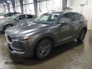 2021 Mazda CX-5 Touring with VIN JM3KFBCM9M0365372, listed as a Copart auction lot 53830215 with 40,745 mi miles and Salvage Title. Bid and sale history available at carsss.com. Image 1.