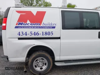 2021 Chevrolet Express Cargo Van with VIN 1GCWGAF7XM1217071, listed as a IAAI auction lot 41959458 with 42,596 mi miles. Bid and sale history available at carsss.com. Image 17.