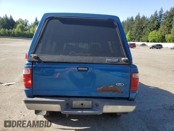 2002 Ford Ranger XLT Off-Road with VIN 1FTZR45U02PA35583, listed as a Copart auction lot 55477815 with 194,401 mi miles and Salvage title. Bid and sale history available at DreamBid. Image 6.