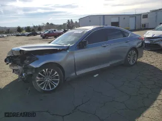 2016 Hyundai Genesis 3.8L with VIN KMHGN4JE8GU139065, listed as a Copart auction lot 87484474 with NaN miles and Salvage Title. Bid and sale history available at carsss.com. Image 1.