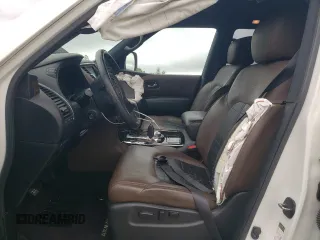 2019 Nissan Armada Platinum with VIN JN8AY2NE0K9759649, listed as a Copart auction lot 57716743 with 45,495 mi miles. Bid and sale history available at carsss.com. Image 7.