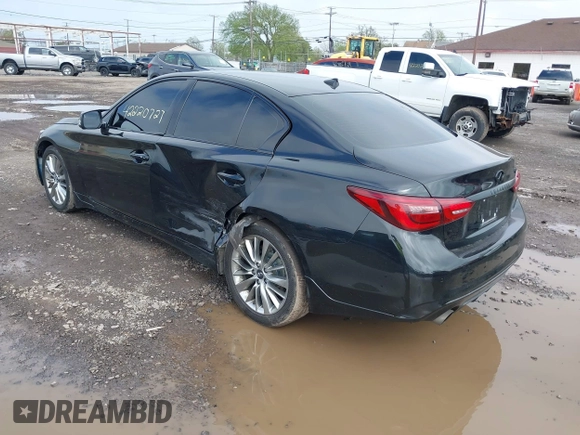 2019 Infiniti Q50 Luxe с VIN JN1EV7AR5KM552685, выставлен на аукционе IAAI как лот 42220727 с пробегом 55 629 миль миль и . История ставок и продаж доступна на DreamBid. Изображение 3.