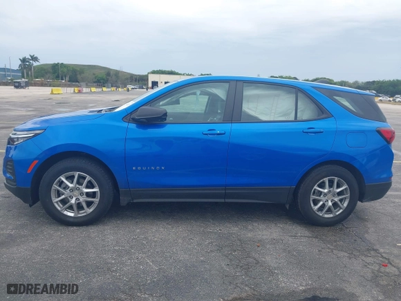2024 Chevrolet Equinox LS with VIN 3GNAXHEG0RL119520, listed as a IAAI auction lot 41642617 with 13,845 mi miles. Bid and sale history available at carsss.com. Image 14.