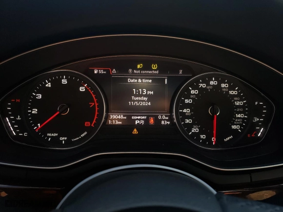 2019 Audi A5 Sportback Premium with VIN WAUANCF59KA056393, listed as a Copart auction lot 79187034 with NaN miles and Salvage Title. Bid and sale history available at carsss.com. Image 9.