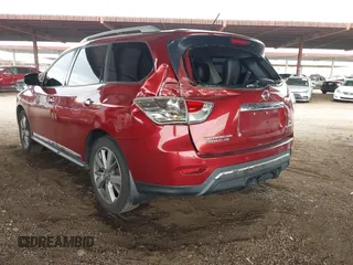 2014 Nissan Pathfinder SL with VIN 5N1AR2MM7EC644602, listed as a IAAI auction lot 42029397 with 124,145 mi miles. Bid and sale history available at carsss.com. Image 3.