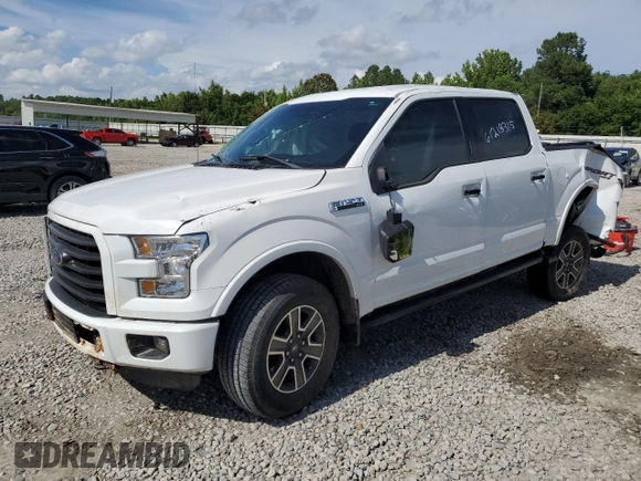2015 Ford F-150 XLT with VIN 1FTEW1EF6FFA78683, listed as a Copart auction lot 61218315 with Not provided miles and Salvage title. Bid and sale history available at DreamBid. Image 1.
