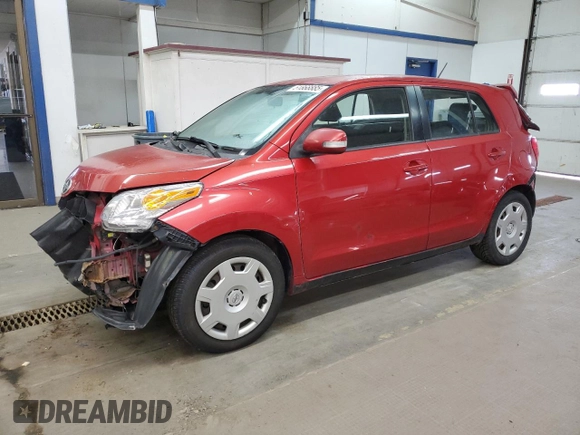 2008 Scion xD with VIN JTKKU10428J000697, listed as a Copart auction lot 51868885 with 153,996 mi miles and Salvage Title. Bid and sale history available at carsss.com. Image 1.