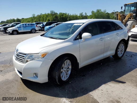 2010 Toyota Venza with VIN 4T3ZA3BB3AU027081, listed as a Copart auction lot 52742965 with 180,068 mi miles and Salvage Title. Bid and sale history available at carsss.com. Image 1.