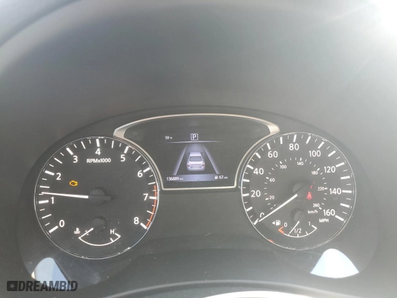 2017 Nissan Altima 2.5 SV with VIN 1N4AL3AP3HC498185, listed as a Copart auction lot 49897005 with 136,889 mi miles and Clean Title. Bid and sale history available at carsss.com. Image 9.