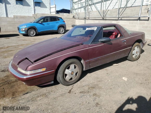 1988 Buick Reatta with VIN 1G4EC11C5JB903452, listed as a Copart auction lot 52290395 with 80,709 mi miles and Clean Title. Bid and sale history available at carsss.com. Image 1.
