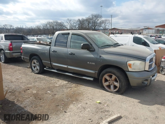 2008 Dodge 1500 SLT with VIN 1D7HA18268S599634, listed as a IAAI auction lot 41378572 with 201,883 mi miles and . Bid and sale history available at DreamBid. Image 13.