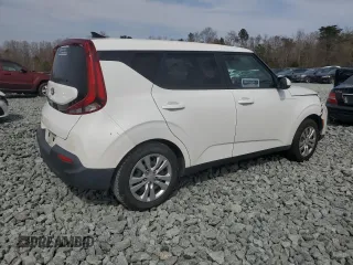 2020 Kia Soul S with VIN KNDJ23AUXL7035741, listed as a Copart auction lot 48952245 with 80,504 mi miles and Salvage Title. Bid and sale history available at DreamBid. Image 3.