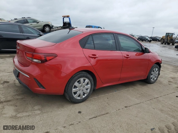 2023 Kia Rio S with VIN 3KPA24AD9PE515636, listed as a Copart auction lot 84745194 with NaN miles and Salvage Title. Bid and sale history available at carsss.com. Image 3.