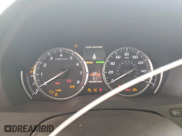 2018 Acura MDX Advance with VIN 5J8YD4H8XJL014076, listed as a Copart auction lot 80128814 with 42,482 mi miles and Clean Title. Bid and sale history available at carsss.com. Image 9.