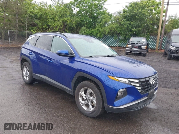 2022 Hyundai Tucson SEL z VIN 5NMJBCAE1NH026298, wystawiony jako IAAI lot #42365533 z przebiegiem 44 080 mil mil oraz . Historia ofert i sprzedaży dostępna na DreamBid. Obrazek 1.