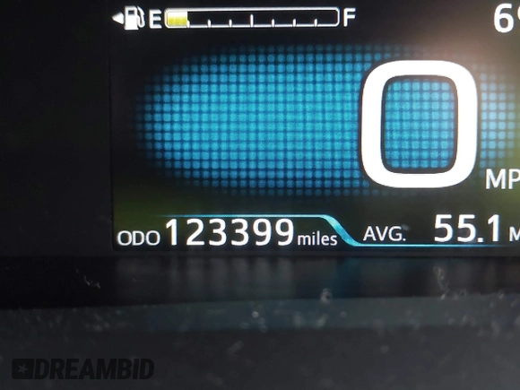 2018 Toyota Prius Two with VIN JTDKARFU1J3066710, listed as a IAAI auction lot 41636185 with 123,399 mi miles. Bid and sale history available at carsss.com. Image 15.