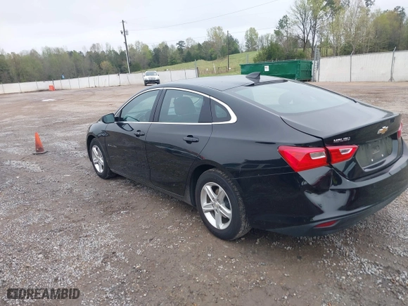 2020 Chevrolet Malibu LS with VIN 1G1ZC5ST1LF141771, listed as a IAAI auction lot 41886297 with 101,050 mi miles. Bid and sale history available at carsss.com. Image 3.