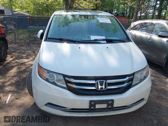 2014 Honda Odyssey EX-L with VIN 5FNRL5H63EB064854, listed as a IAAI auction lot 42102704 with 148,536 mi miles and . Bid and sale history available at carsss.com. Image 12.