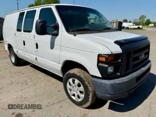 2010 Ford Econoline Cargo Commercial with VIN 1FTNE1EW6ADA36473, listed as a Copart auction lot 55557795 with 476,354 mi miles and Clean Title. Bid and sale history available at carsss.com. Image 1.