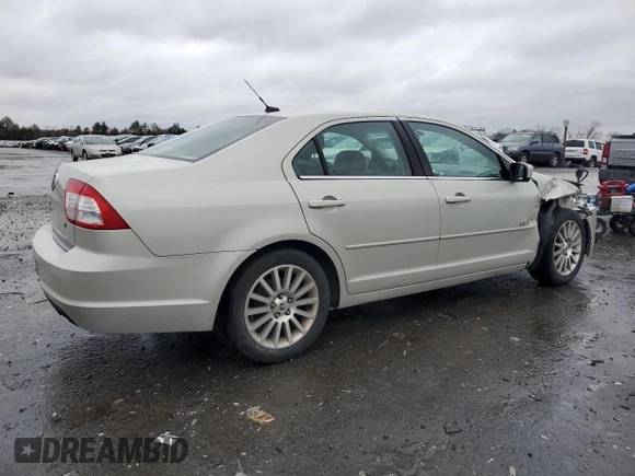 2008 Mercury Milan Premier with VIN 3MEHM08Z08R630122, listed as a Copart auction lot 44365565 with 176,832 mi miles and Salvage Title. Bid and sale history available at carsss.com. Image 3.