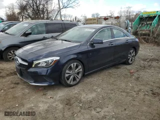 2019 Mercedes-Benz CLA with VIN WDDSJ4GB7KN746350, listed as a Copart auction lot 83787494 with NaN miles and Salvage Title. Bid and sale history available at carsss.com. Image 1.