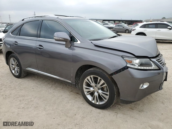 2013 Lexus RX 350 with VIN 2T2ZK1BA0DC093722, listed as a Copart auction lot 51020905 with 116,675 mi miles and Salvage Title. Bid and sale history available at carsss.com. Image 4.
