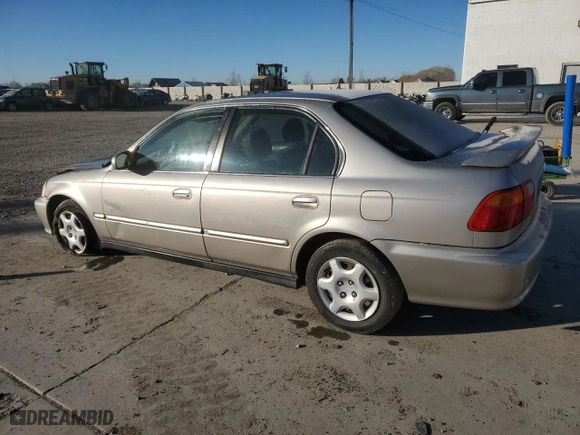 2000 Honda Civic EX with VIN 1HGEJ8644YL028293, listed as a Copart auction lot 47086695 with 278,884 mi miles and Salvage Title. Bid and sale history available at carsss.com. Image 2.