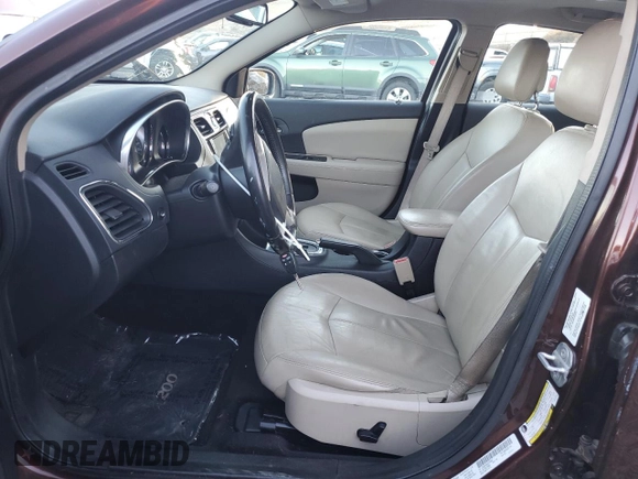 2012 Chrysler 200 Limited with VIN 1C3CCBCG9CN197660, listed as a Copart auction lot 87451804 with 127,210 mi miles and Salvage Title. Bid and sale history available at carsss.com. Image 7.