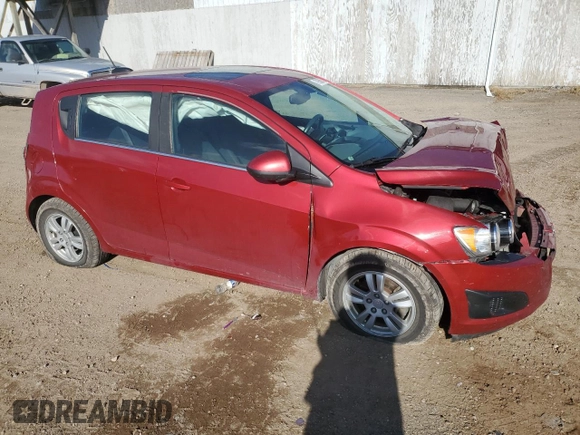 2016 Chevrolet Sonic LT with VIN 1G1JC6SB6G4174664, listed as a Copart auction lot 79858574 with 52,844 mi miles and Clean Title. Bid and sale history available at carsss.com. Image 4.