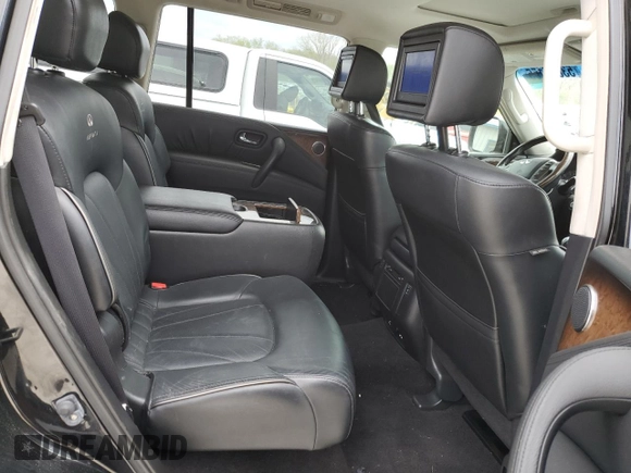 2011 Infiniti QX56 7-passenger with VIN JN8AZ2NE8B9005573, listed as a Copart auction lot 53086155 with 166,571 mi miles and Clean Title. Bid and sale history available at carsss.com. Image 11.