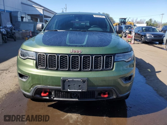 2021 Jeep Grand Cherokee Trailhawk with VIN 1C4RJFLT8MC500800, listed as a Copart auction lot 52328545 with 45,761 mi miles and Salvage Title. Bid and sale history available at carsss.com. Image 5.