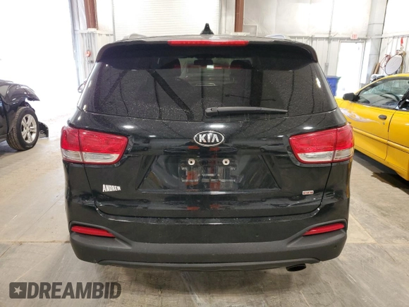 2017 Kia Sorento LX with VIN 5XYPGDA34HG211685, listed as a Copart auction lot 50651374 with 118,652 mi miles and Non Repairable. Bid and sale history available at carsss.com. Image 6.