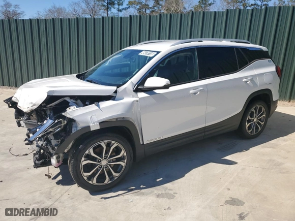 2019 GMC Terrain SLT with VIN 3GKALPEX3KL269498, listed as a Copart auction lot 46470115 with 94,587 mi miles and Clean Title. Bid and sale history available at carsss.com. Image 1.