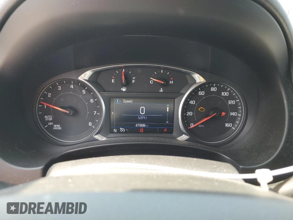 2021 GMC Terrain SLE with VIN 3GKALMEV0ML362219, listed as a Copart auction lot 59739645 with 47,889 mi miles and Salvage title. Bid and sale history available at DreamBid. Image 9.