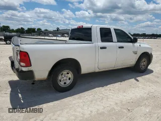 2022 Ram 1500 Tradesman with VIN 1C6RR6FG7NS161596, listed as a Copart auction lot 56472245 with 33,445 mi miles and Salvage title. Bid and sale history available at DreamBid. Image 3.