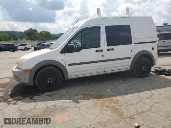 2012 Ford Transit Connect XL with VIN NM0LS6AN4CT080827, listed as a Copart auction lot 62592695 with 178,623 mi miles and Salvage title. Bid and sale history available at DreamBid. Image 1.