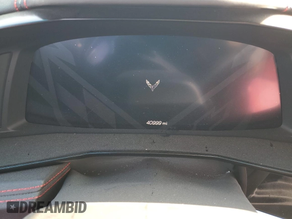 2021 Chevrolet Corvette 1LT with VIN 1G1YA3D41M5120678, listed as a Copart auction lot 81943624 with 0 mi miles and Salvage Title. Bid and sale history available at carsss.com. Image 9.