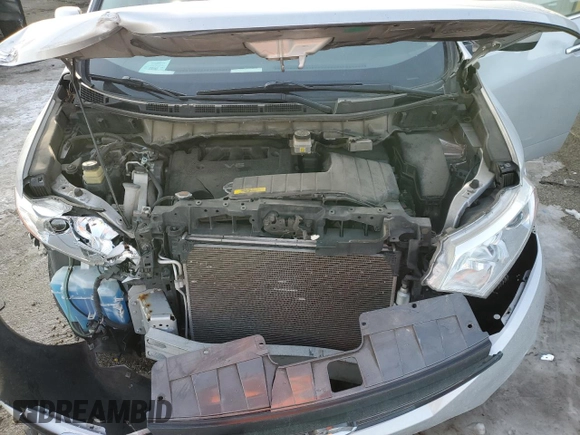2015 Nissan Quest SV with VIN JN8AE2KP9F9133991, listed as a Copart auction lot 45724745 with 101,052 mi miles and Salvage Title. Bid and sale history available at carsss.com. Image 12.