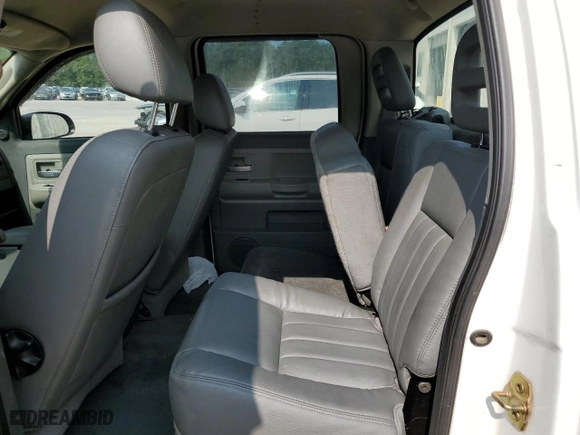 2005 Dodge Dakota Laramie with VIN 1D7HE58N35S224298, listed as a Copart auction lot 70650524 with 179,946 mi miles and Salvage Title. Bid and sale history available at carsss.com. Image 10.